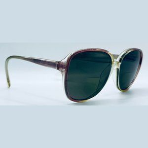 Vintage Diplomat Maggie Purple Oval Sunglasses Frames Only